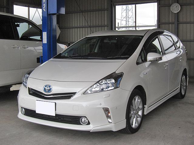 新車時の輝きを保つ為に トヨタ プリウスα ZVW41W ヘッドライト