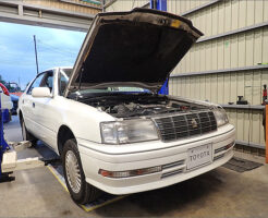 21万キロのクラウン(JZS151)トルコン太郎でATF圧送交換