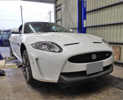 ジャガーXKR-S(J43YB)トルコン太郎でATF全量圧送交換