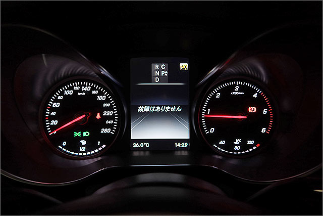 V220d 修理完了 故障はありません 警告灯消灯