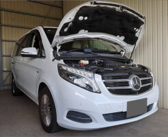 メルセデスベンツ V220d W447 修理入庫 AdBlueトラブル