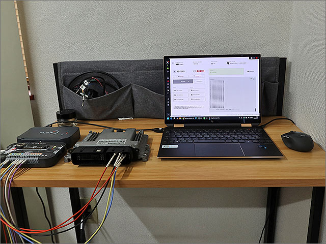 プジョー リフター ECUデータのAdBlue撤廃プログラム編集作業