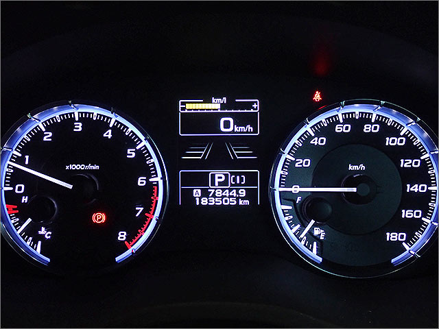 レヴォーグ 警告灯消灯 修理完了