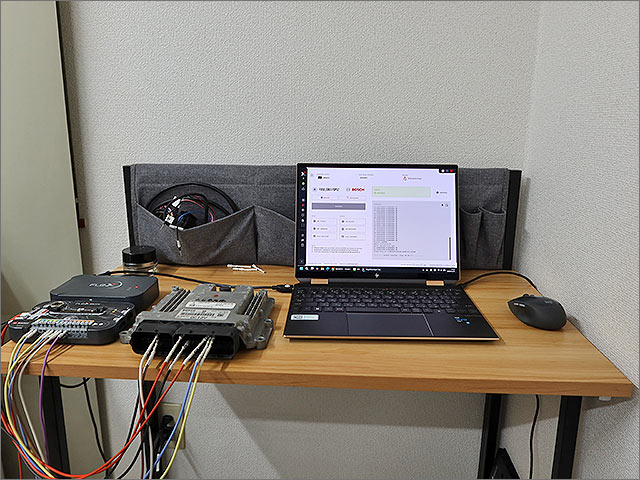 ECU書き込み SUCCESS 画面