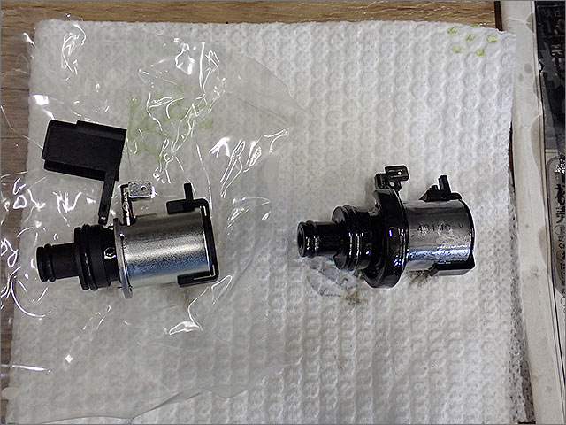 新旧ソレノイド比較