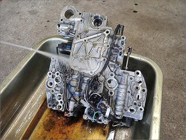 バルブボディ洗浄