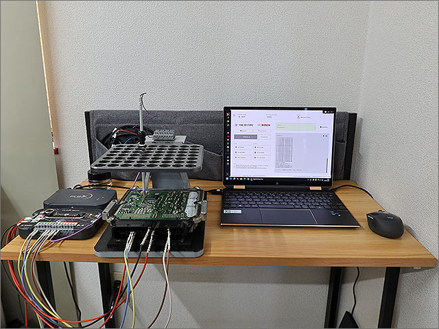 基板への直接接続作業