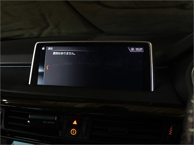 BMW X5 F15 iDrive 通知なし