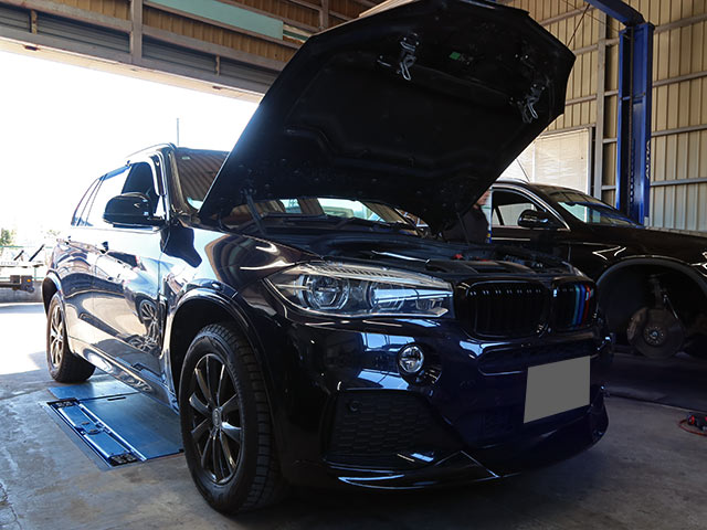 BMW X5（F15）のAdBlue警告トラブル