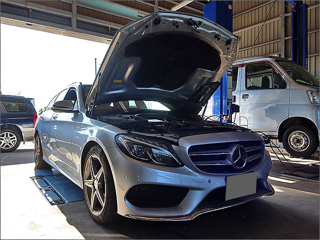 メルセデスベンツC220d 入庫車両