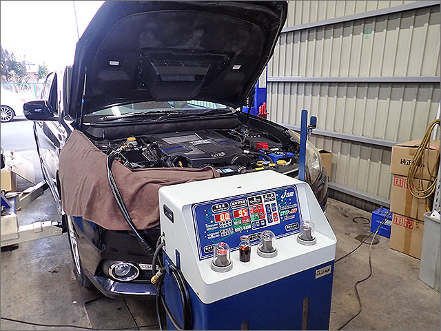 スバル レガシィBMG ATF圧送全量交換