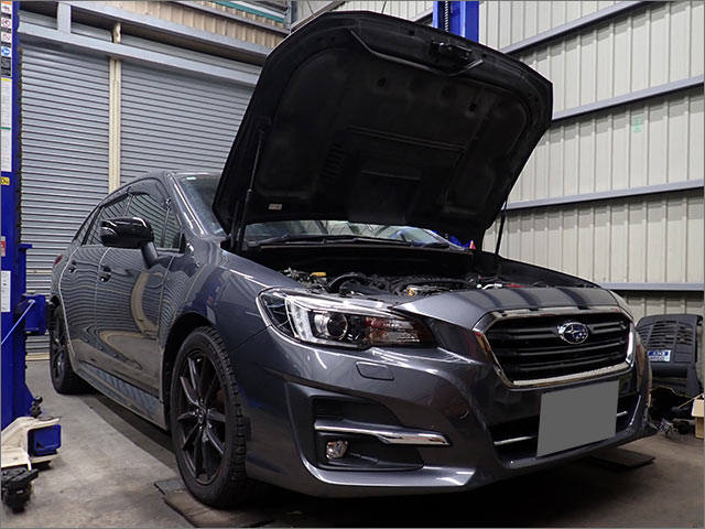 入庫したレヴォーグVM4