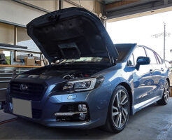 レヴォーグ(VM4) エンジン警告灯・アイサイト警告が多数点灯 P000A オイルコントロールバルブ(OCV)交換