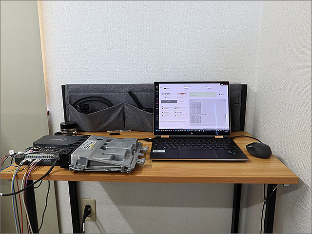 FLEXツール ECU BENCH接続 セットアップ