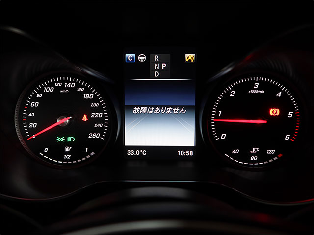 メーター内の表示 故障はありません