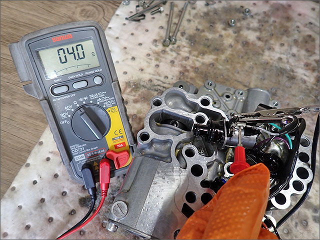 フォレスター SJ5 ロックアップソレノイド 抵抗値 4.0Ω