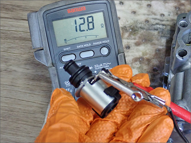 フォレスター SJ5 新品ロックアップソレノイド 抵抗値 12.8Ω