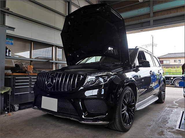 メルセデス・ベンツGLS350d(X166)「液量を測定できません」｜AdBlueを補充しても消えない警告の原因と対処【P13E100/P14031F】