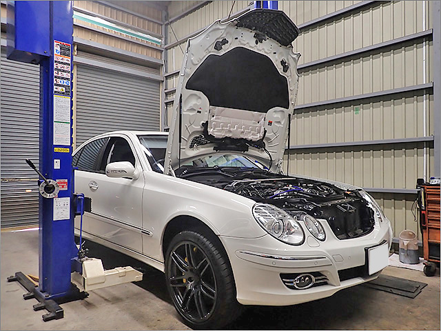 整備作業の様子