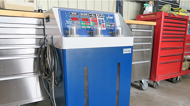 ATF圧送交換（トルコン太郎）