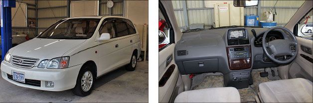HPをたびたび見てると、日常的に、お客様に納車するまでの整備報告など更新があり、とても良心的な会社であると思いました。