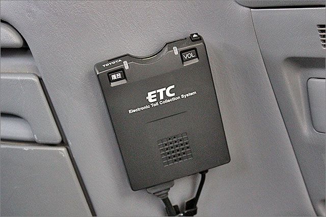ETC装備！高速道路の出入りもスムースにで快適です。