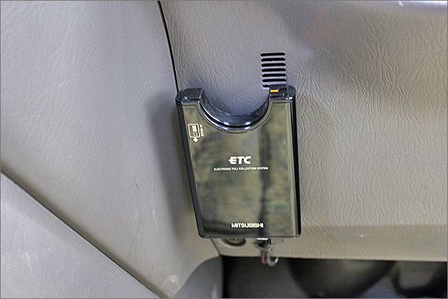 ETC装備！高速道路の出入りもスムースにで快適です。 