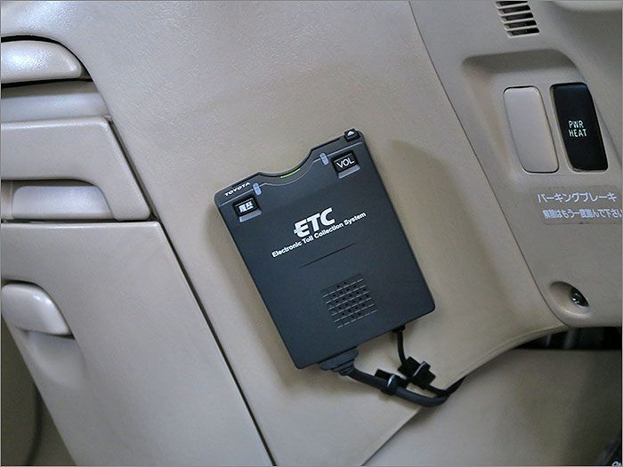ETC装備！高速道路の出入りもスムースにで快適です。 