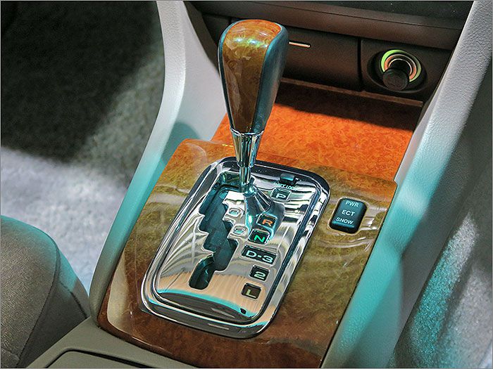 運転ラクラク、オートマチック車です。
